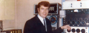 Joe Meek in his studio